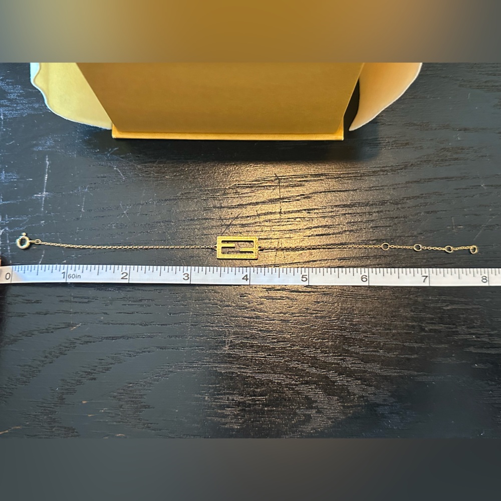 Fendi Gold Colored Baguette Bracelet - Picture 6 of 10